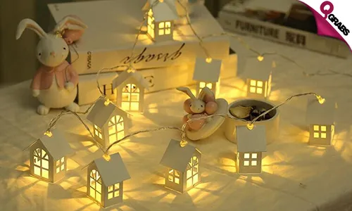 Mini House-Themed LED String Lights!
